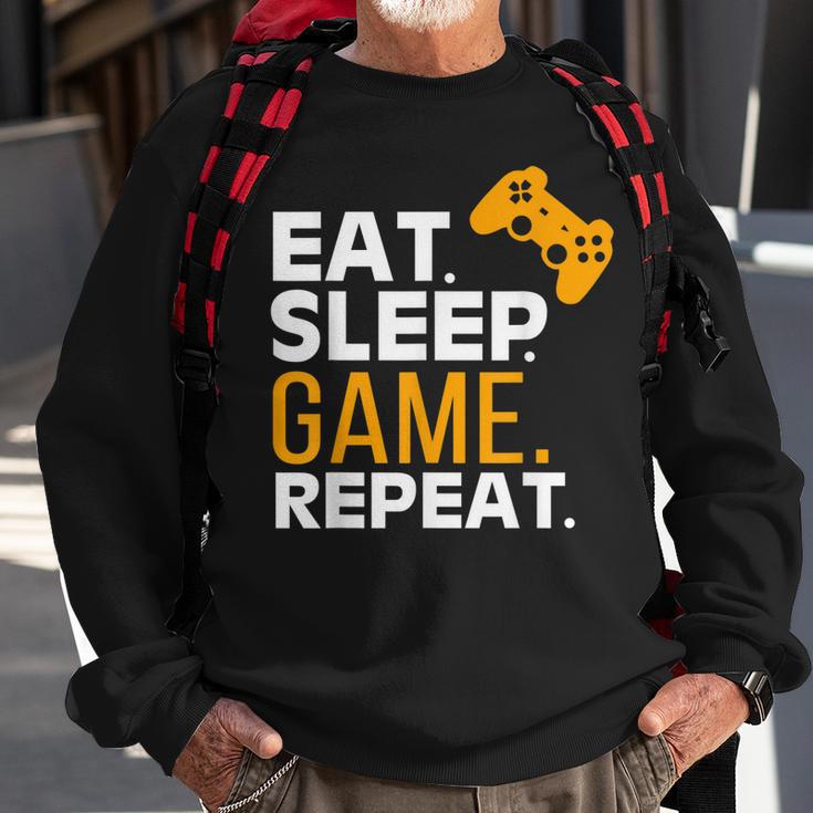 Gaming Zocken Konsole Ps5 Geburtstag Gamer Geschenk V2 Sweatshirt Geschenke für alte Männer