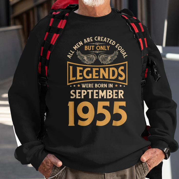 Geburtstagslegenden Wurden Im September 1955 Geboren Sweatshirt Geschenke für alte Männer