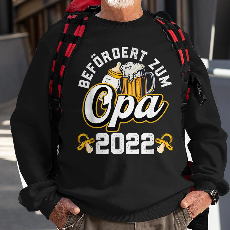 Geschenk Werdender Opa Befördert Zum Opa 2022 Sweatshirt Geschenke für alte Männer