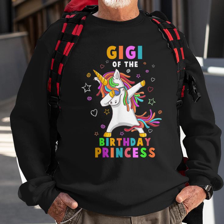 Gigi Of The Birthday Princess Lustiges Einhorn Dab-Geschenk Sweatshirt Geschenke für alte Männer