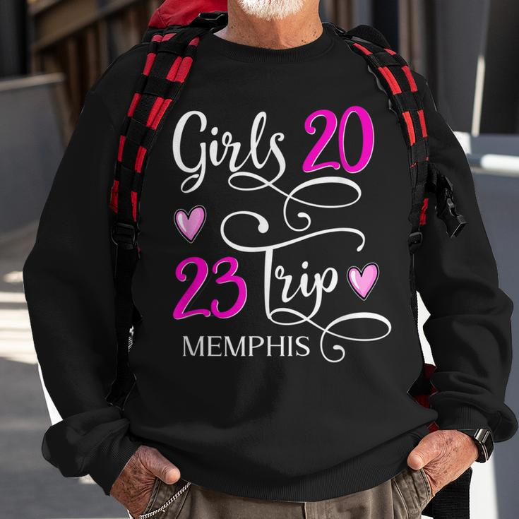 Girls Trip Memphis Tennessee 2023 Vacation Matching Group Sweatshirt Gifts for Old Men
