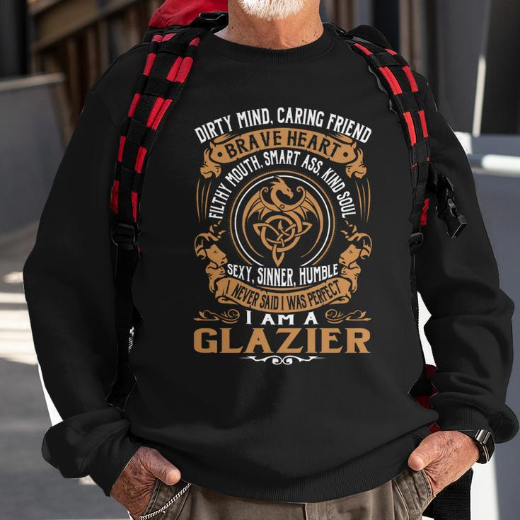 Glazier Brave Heart Sweatshirt Gifts for Old Men