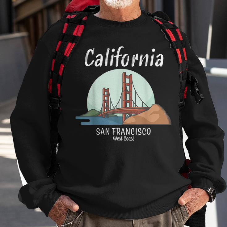 Golden Gate Bridge Gift Design | California | San Francisco Sweatshirt Gifts for Old Men
