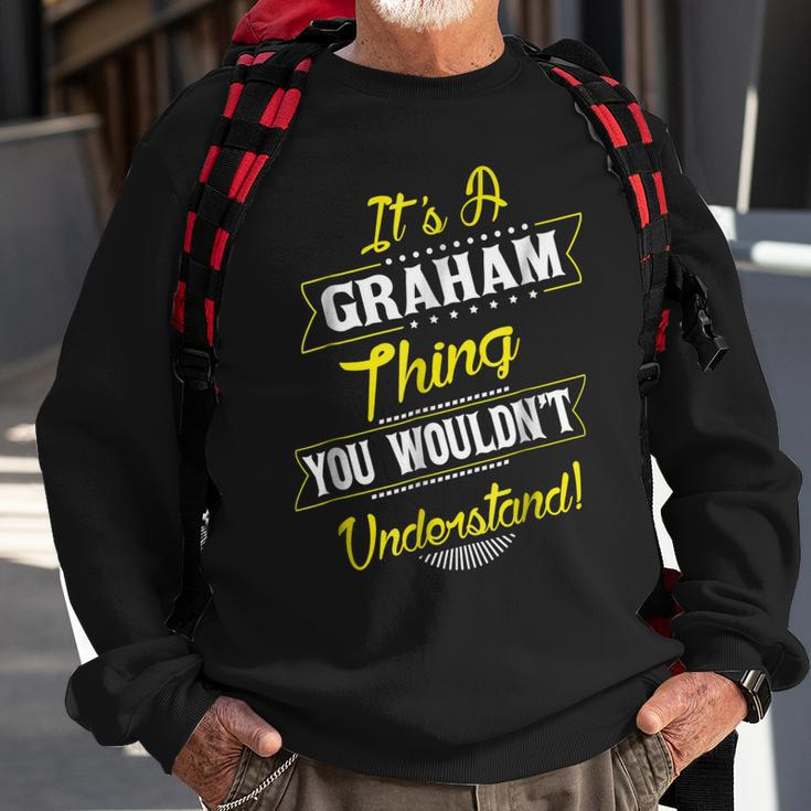 Graham Thing Family Name Reunion Surname TreeSweatshirt Gifts for Old Men