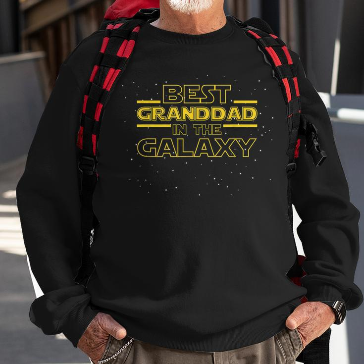 Grandpa Granddad Gift Best Granddad In The Galaxy Sweatshirt Gifts for Old Men