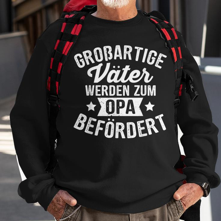 Großartige Väter Werden Zum Opa Befördert Vatertags Sweatshirt Geschenke für alte Männer