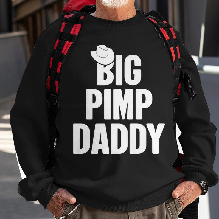 Halloween Big Pimp Daddy Pimp Costume Party Design Sweatshirt Gifts for Old Men