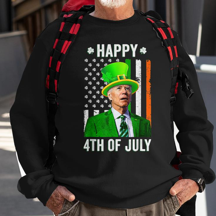 Happy 4Th Of July Joe Biden St Patricks Day Leprechaun Hat V2 Sweatshirt Gifts for Old Men