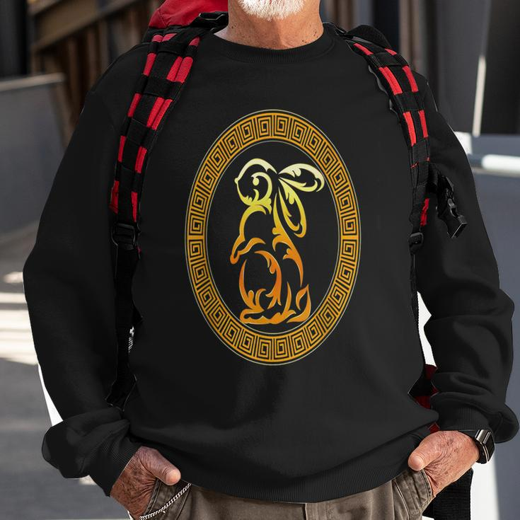 Happy Chinese New Year 2023 Year Of The Rabbit Zodiac 2023 Sweatshirt Gifts for Old Men
