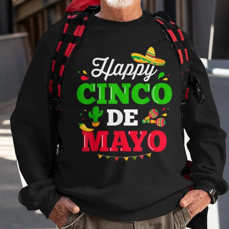 Happy Cinco De Mayo For Mexican Fiesta Costume Sweatshirt Gifts for Old Men