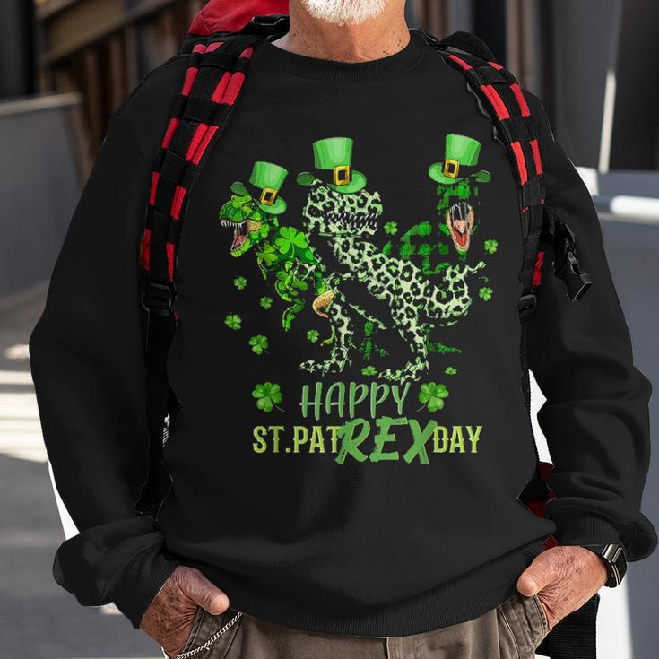 Happy St Patrex DayRex Lover Funny St Patricks Day Sweatshirt Gifts for Old Men