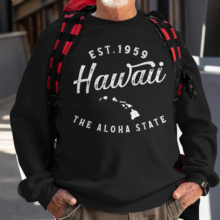 Hawaii Lover Hawaii Holiday Hawaiian Pride Hawaii Sweatshirt Gifts for Old Men