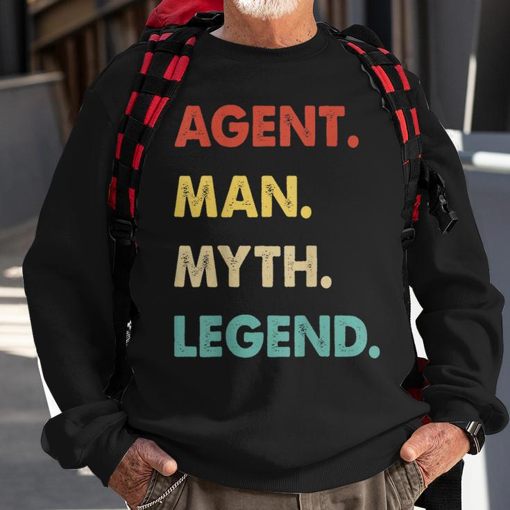 Herren Agent Mann Mythos Legende Sweatshirt Geschenke für alte Männer