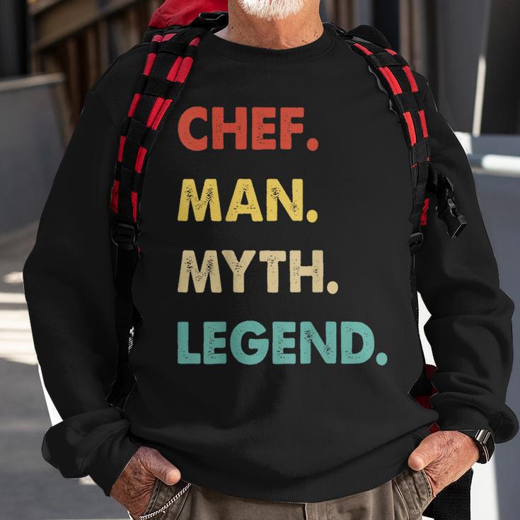 Herren Chef Mann Mythos Legende Sweatshirt Geschenke für alte Männer