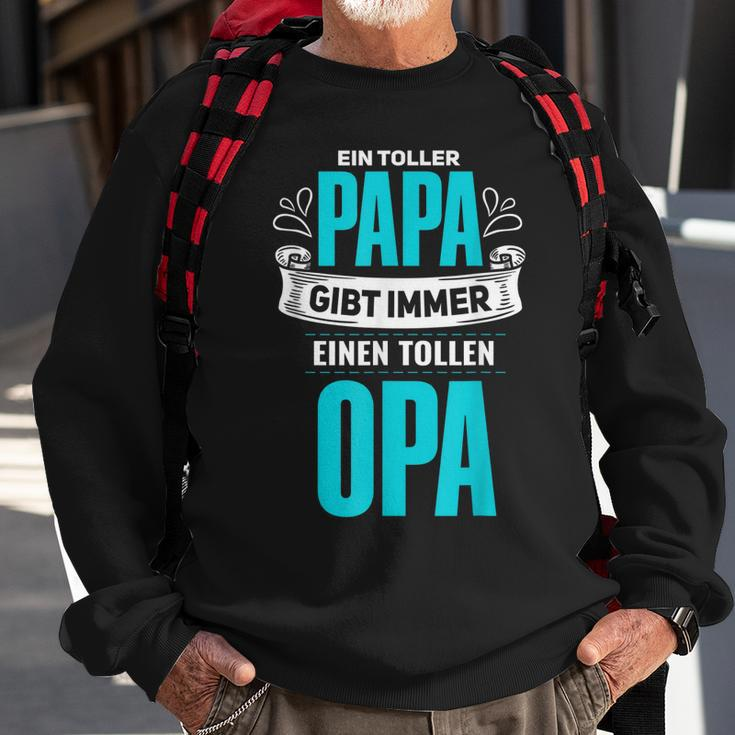 Herren Cooles Werdender Opa Spruch Für Papas Und Opas Sweatshirt Geschenke für alte Männer