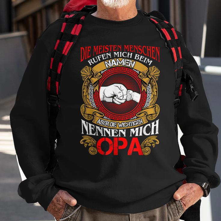 Herren Die Wichtigen Nennen Mich Opa Sweatshirt Geschenke für alte Männer