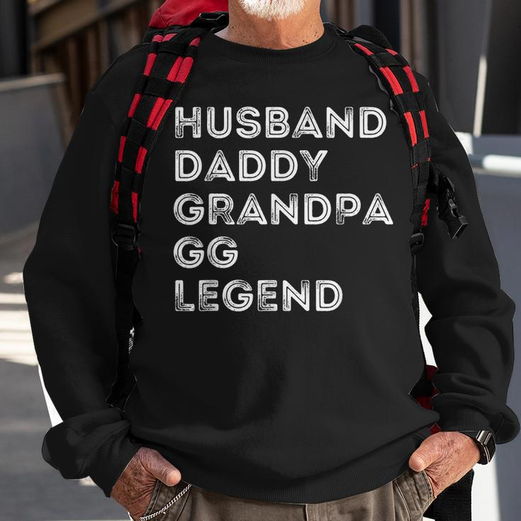 Herren Ehemann Papa Opa Gg Legend Vatertag Sweatshirt Geschenke für alte Männer