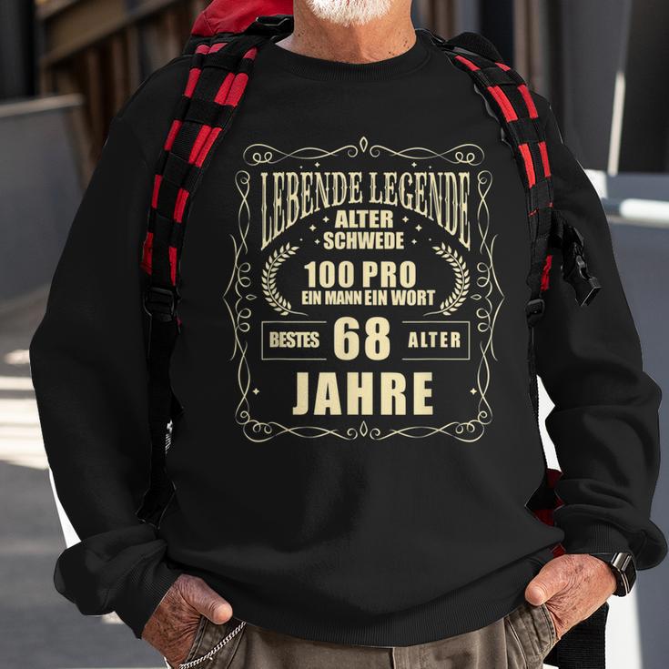 Herren Lebende Legende 68 Geburtstag Sweatshirt Geschenke für alte Männer