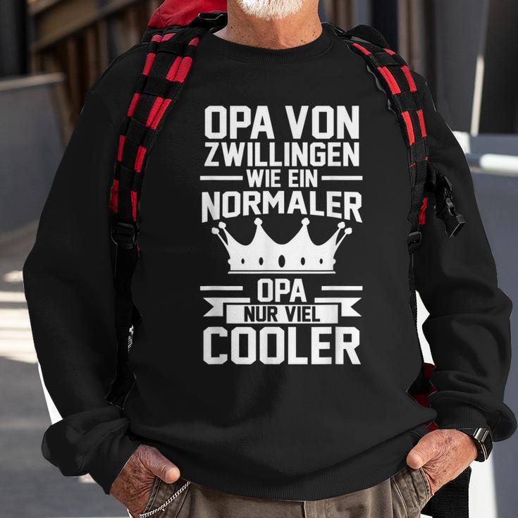 Herren Opa Zwillinge Großvater Sweatshirt Geschenke für alte Männer