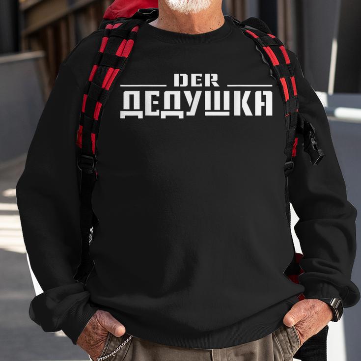 Herren Sweatshirt Opa aus Russland, Russischer Großvater mit Schrift Geschenke für alte Männer