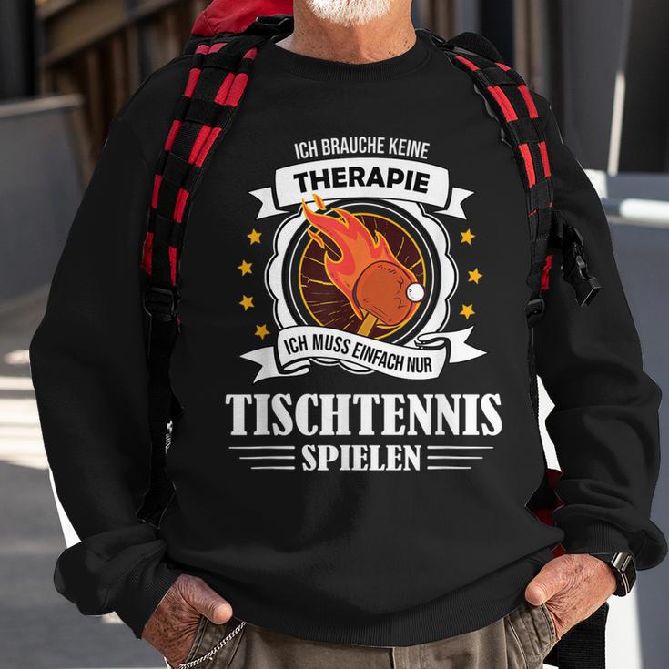 Herren Tischtennis Pingpong Opa Papa Grossvater Sweatshirt Geschenke für alte Männer