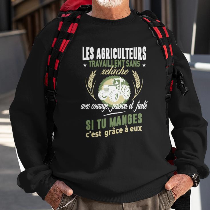 Hommage Aux Agriculteurs Sweatshirt Geschenke für alte Männer