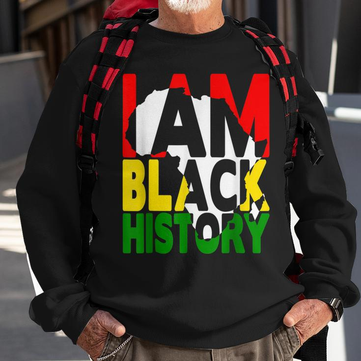 I Am Black History Month African American Pride Celebration V23 Sweatshirt Gifts for Old Men