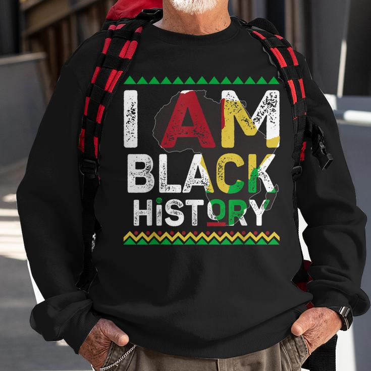 I Am Black History Month African American Pride Celebration V28 Sweatshirt Gifts for Old Men