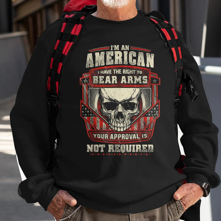 I Am Veteran Ex-Army Served Sacrificed Respect Veteran Sweatshirt Gifts for Old Men
