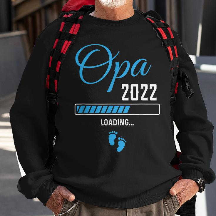Ich Werde Opa 2022 Loading Sweatshirt, Schwangerschaftsverkündung Geschenke für alte Männer