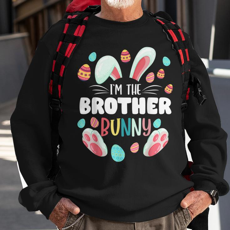 Im The Brother Bunny Matching Family Easter Party Sweatshirt Gifts for Old Men