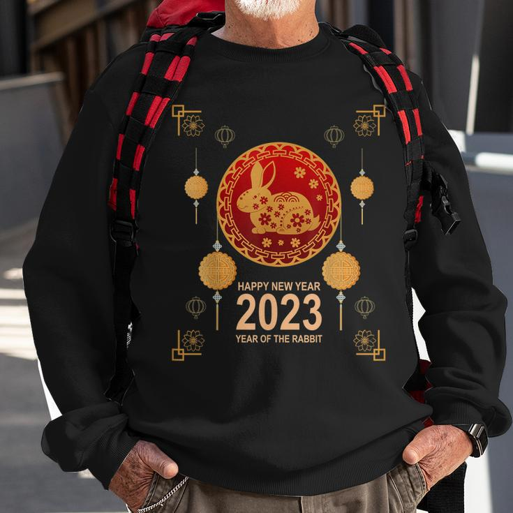 Jahr Des Hasen Chinesisches Neujahr 2023 Tierkreiszeichen Sweatshirt Geschenke für alte Männer