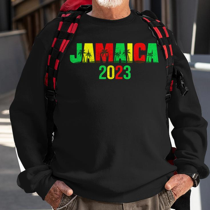 Jamaica 2023 Holiday Matching Family Group Vacation Trip Sweatshirt Gifts for Old Men
