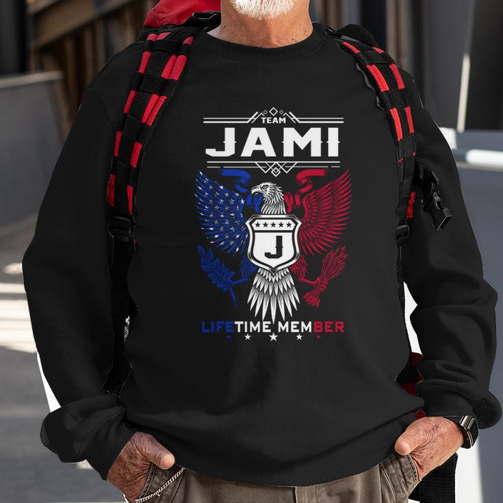 Jami Name - Jami Eagle Lifetime Member Gif Sweatshirt Gifts for Old Men