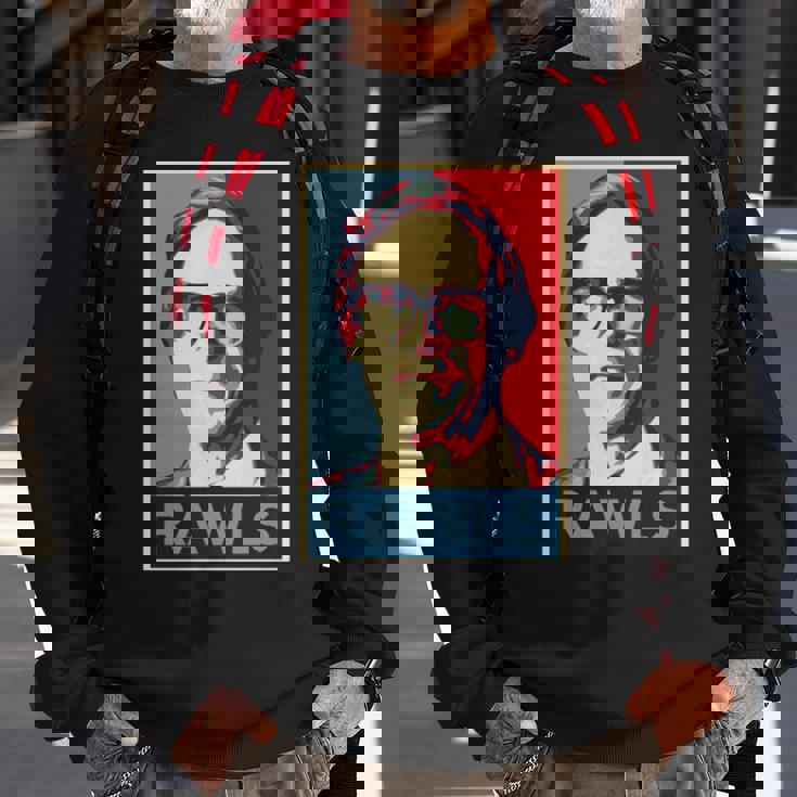 John Rawls Hpoe Graphic Sweatshirt Gifts for Old Men John Rawls Hpoe Graphic Sweatshirt Gifts for Old Men