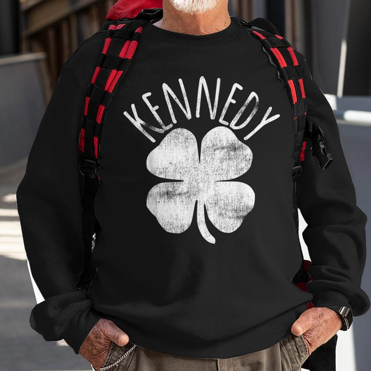 Kennedy St Patricks Day Irish Family Last Name Matching Sweatshirt Gifts for Old Men