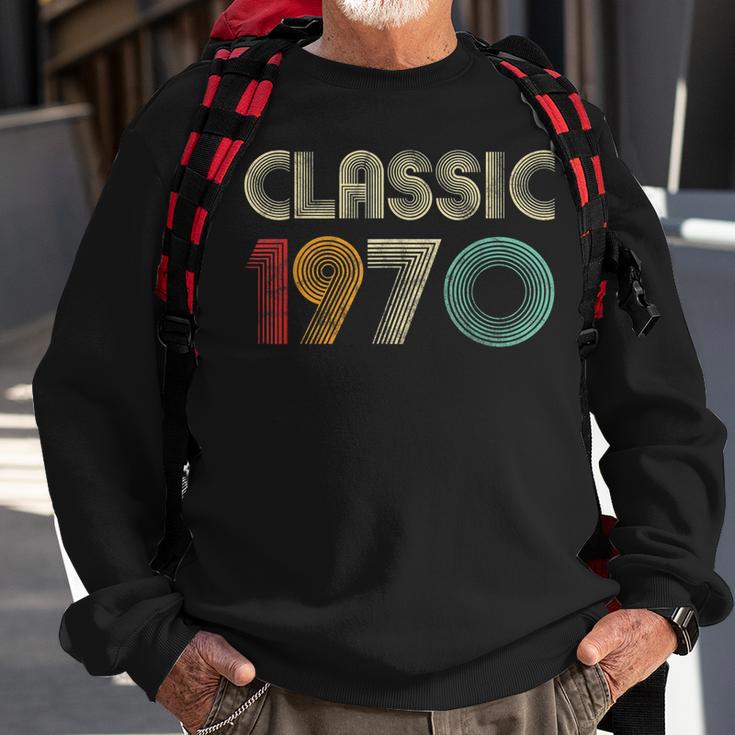 Klassisch 1970 Vintage 53 Geburtstag Geschenk Classic Sweatshirt Geschenke für alte Männer