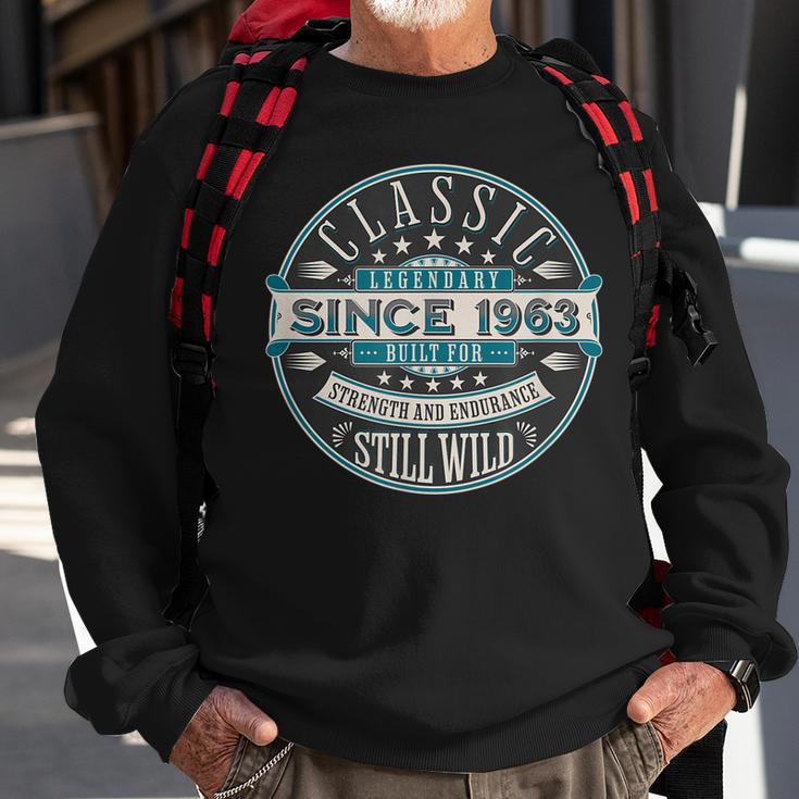 Legendär Seit 1963 Sweatshirt, Geboren & Gebaut in den 60ern Geschenke für alte Männer