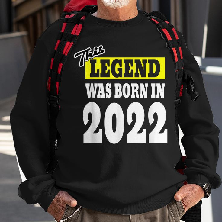 Legendärer Vater und Mutter, Dieses Kind 2022 Geboren Sweatshirt Geschenke für alte Männer