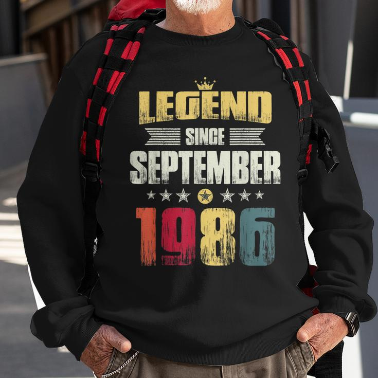 Legende Seit 1986 Sweatshirt zum 33. Geburtstag für Männer und Frauen Geschenke für alte Männer