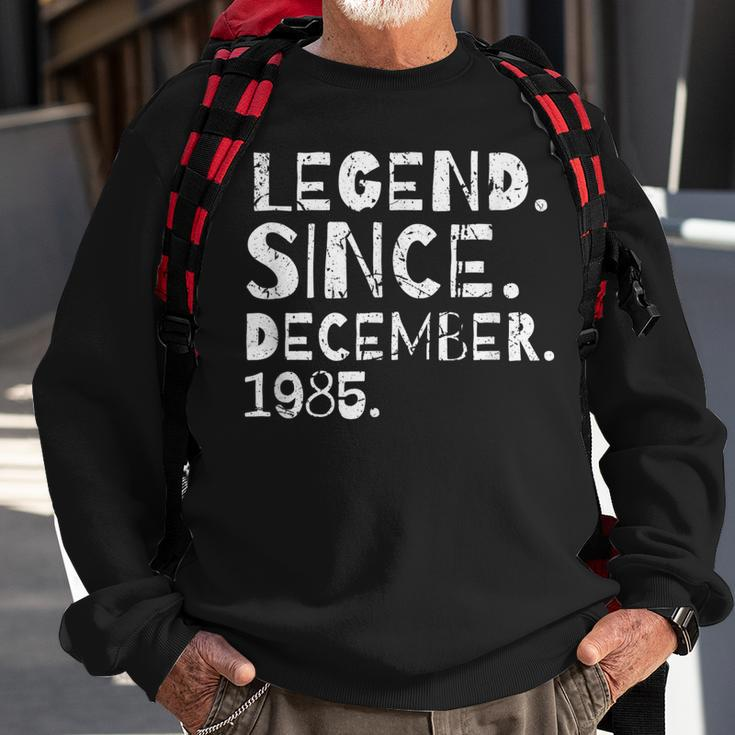 Legende Seit Dezember 1985 Geboren Geburtstag Sohn Tochter Sweatshirt Geschenke für alte Männer