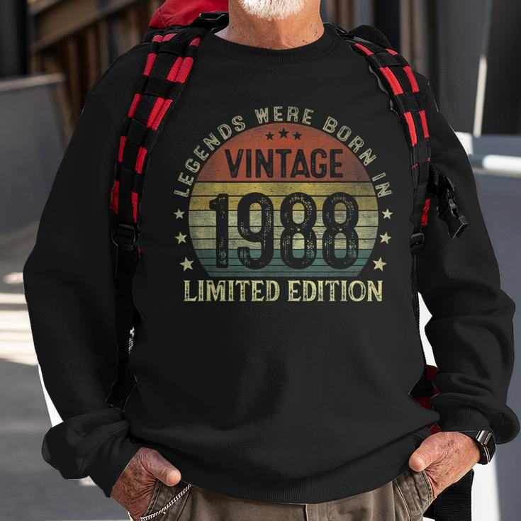 Legenden 1988 Geboren, 35. Geburtstag Mann Sweatshirt, Jahrgang 1988 Tee Geschenke für alte Männer