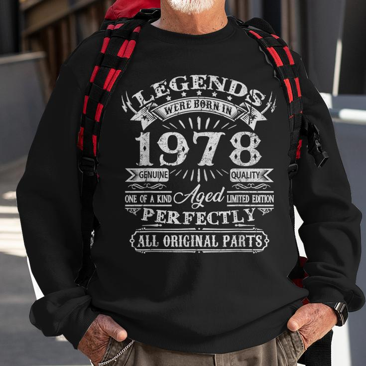 Legenden Wurden Im 1978 Geboren Geschenk 45 Geburtstag Mann Sweatshirt Geschenke für alte Männer