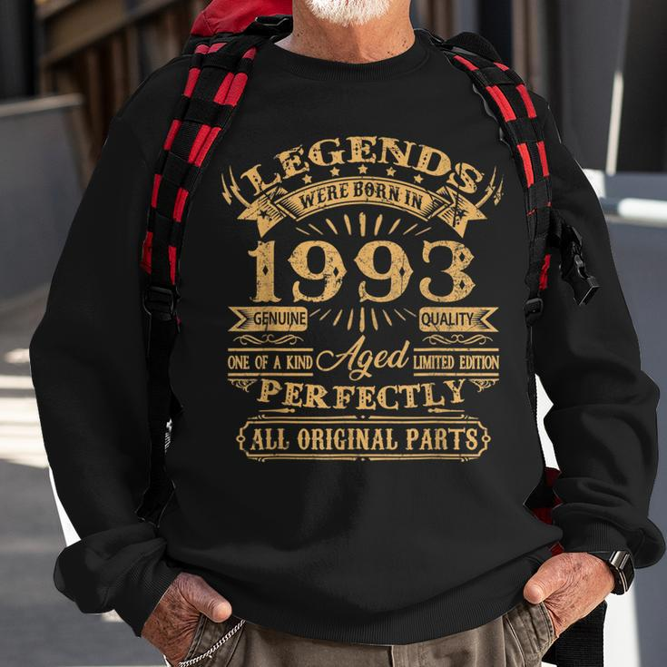 Legenden Wurden Im 1993 Jahrgang Geschenk 30 Geburtstag Mann Sweatshirt Geschenke für alte Männer