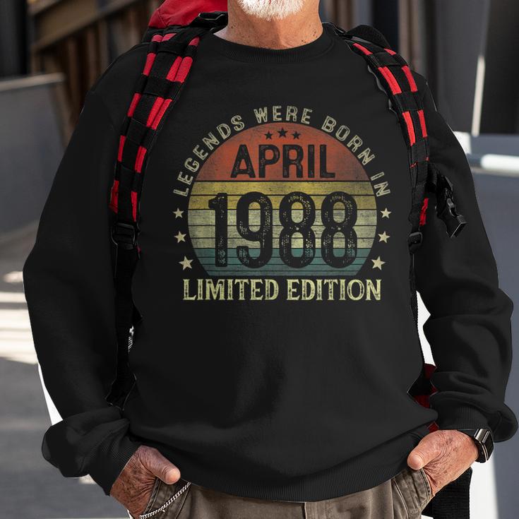 Legenden Wurden Im April 1988 Geschenk 35 Geburtstag Mann V5 Sweatshirt Geschenke für alte Männer