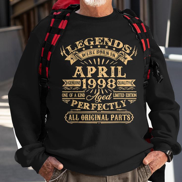 Legenden Wurden Im April 1998 Geschenk 25 Geburtstag Mann V3 Sweatshirt Geschenke für alte Männer