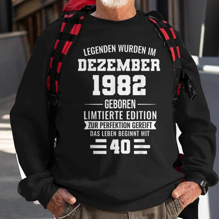 Legenden Wurden Im Dezember 1982 40Geburtstag Sweatshirt Geschenke für alte Männer