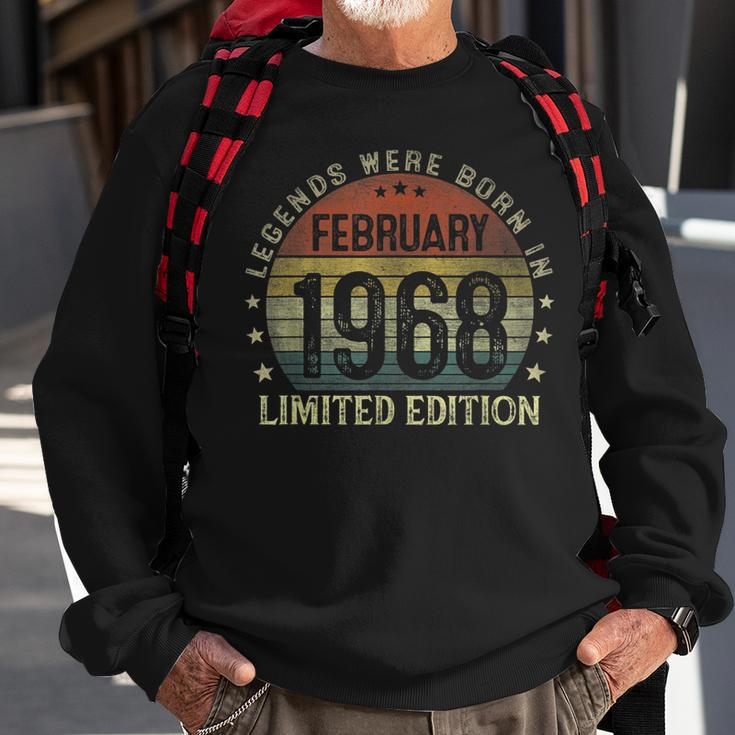 Legenden Wurden Im Februar 1968 Geschenk 55 Geburtstag Mann Sweatshirt Geschenke für alte Männer