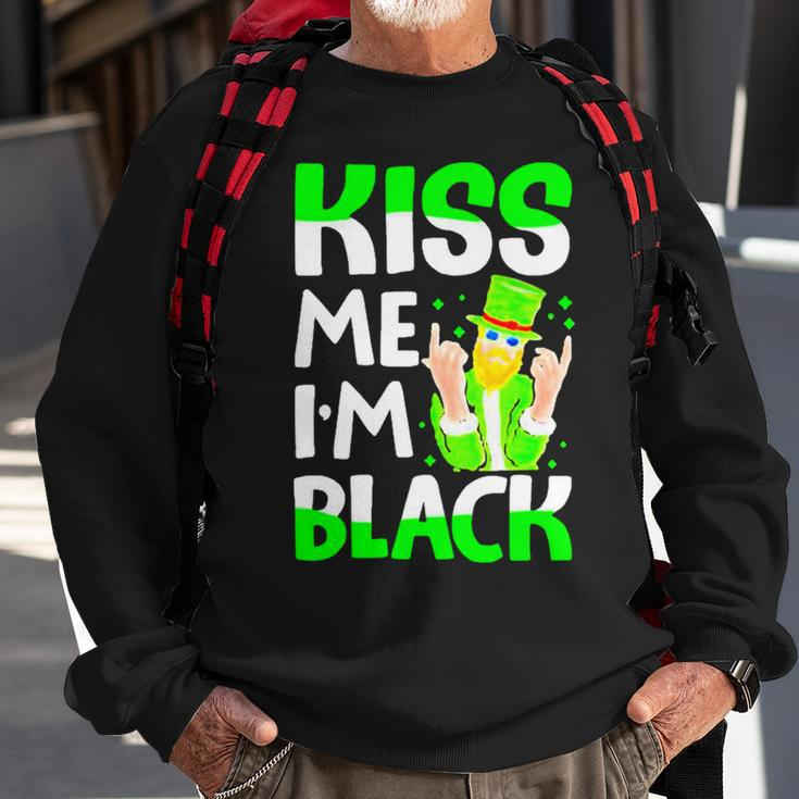 Leprechaun St Patrick’S Day Kiss Me I’MSweatshirt Gifts for Old Men