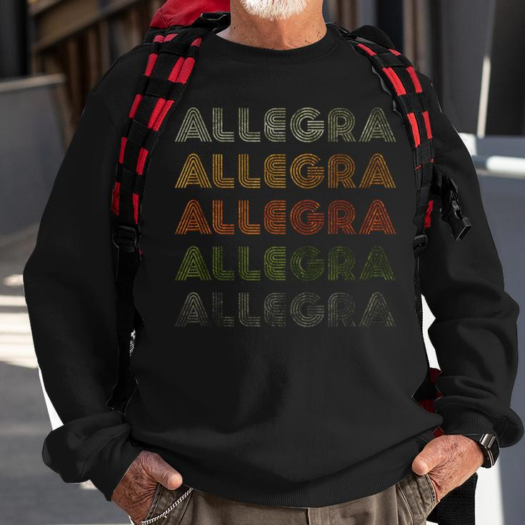 Love Heart Allegra GrungeVintage-Stil Schwarz Allegra Sweatshirt Geschenke für alte Männer